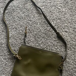 Fossil Sage Green Crossbody Bag